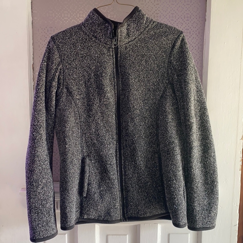 Gender Neutral Swiss Tech fleece lined zip up jacket size M8-10